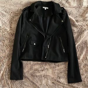 Suede Black Jacket